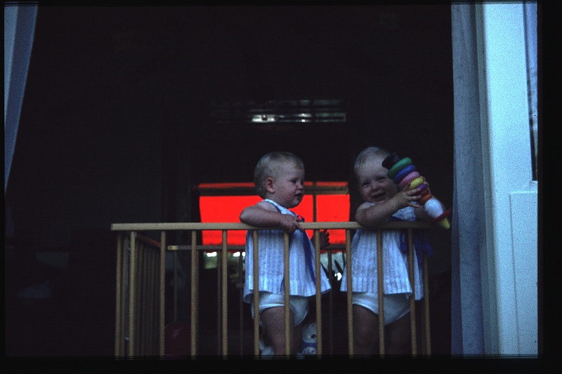 42.Delft aug 1964 Brigitte,Marion.JPG